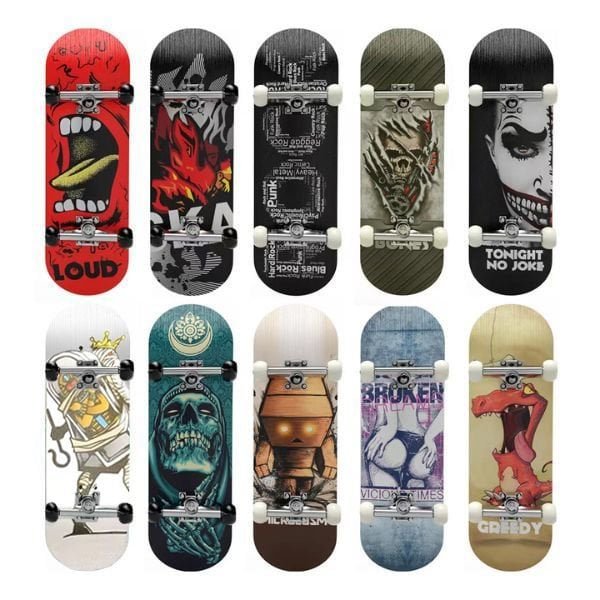 custom fingerboard graphic